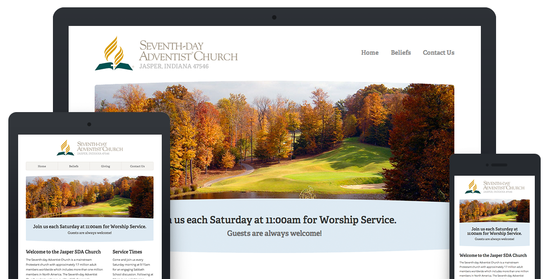 Responsive Adventist websites